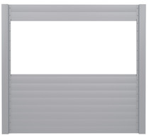 IdeAL | Basisset Scherm Zilver 6 planks | 180x180
